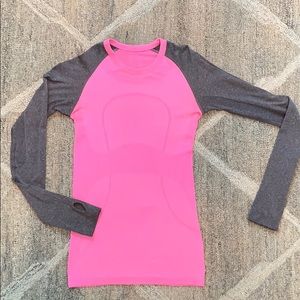 Lululemon sweat shirt.